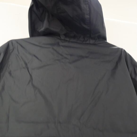 NEW Columbia Girl's 10/12 Switchback II Lightweight Rain Jacket Black Pink - Picture 9 of 10